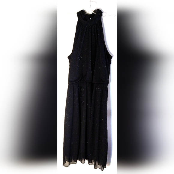 ENFOCUS STUDIO "LITTLE BLACK DRESS" WOMEN'S SIZE 10 SLEEVELESS FANCY HOLIDAY NWO - Picture 3 of 11